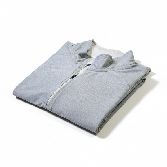 TGW Other - TGW Mens 1/4 Zip Golf Pullover Light Gray Heathered Long Sleeve Performance XL